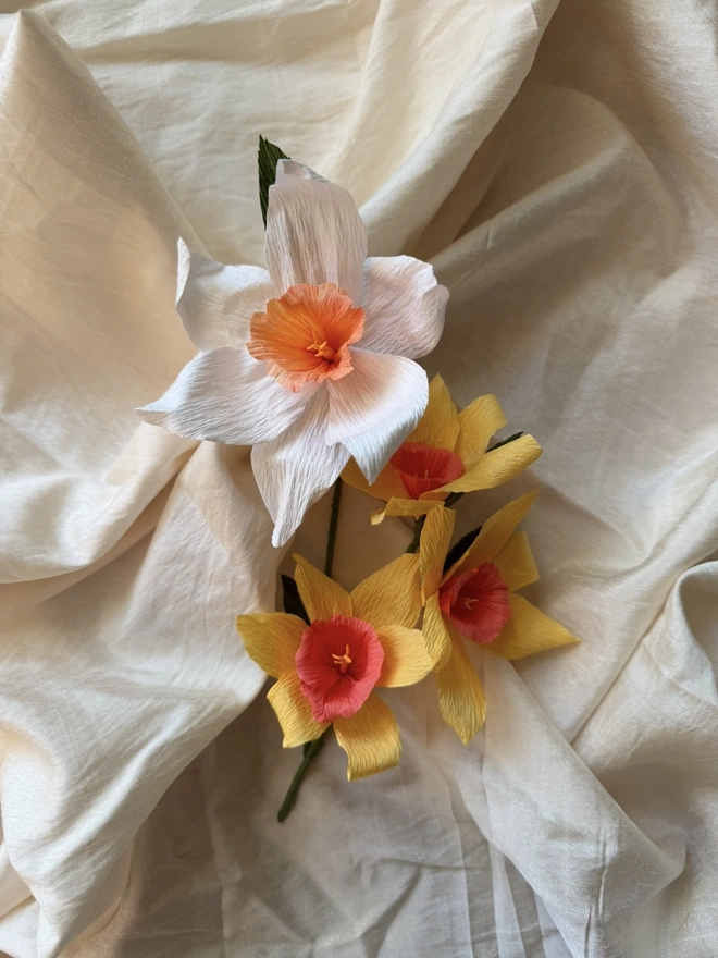Paper Daffodil Bouquet