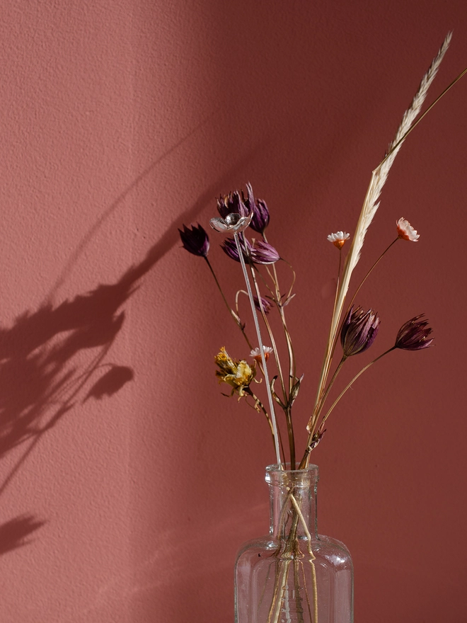 Handmade Silver Buttercup Stem By Ellenlou