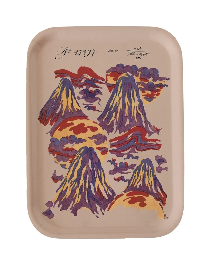 Mount Lucio Wooden Tray
