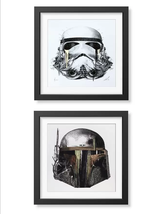 frames starwars print