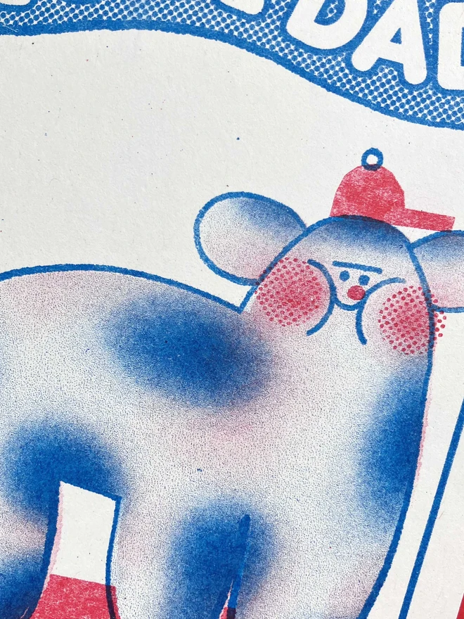 'Coo dad' A6 Riso Greetings Card