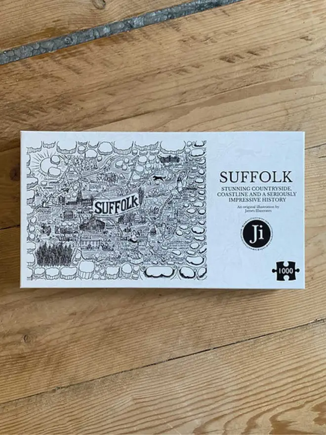 Suffolk Jigsaw Puzzle - 1000 Pieces Box