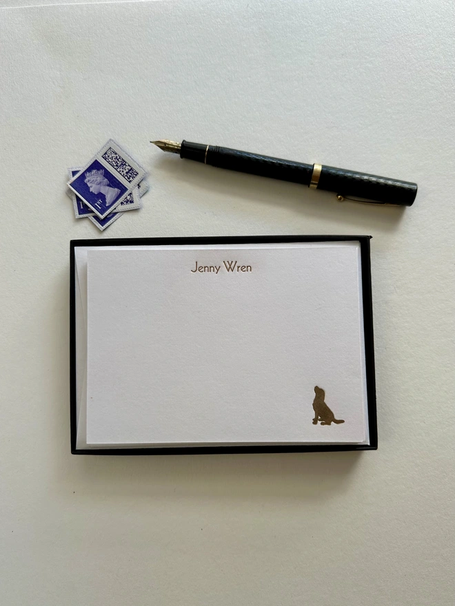 Dog notecards set - Labrador