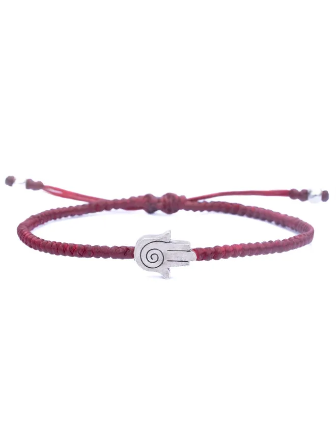 red cord bracelet for men