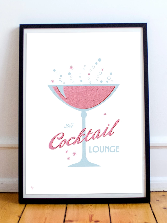  inspired art print the cocktail lounge