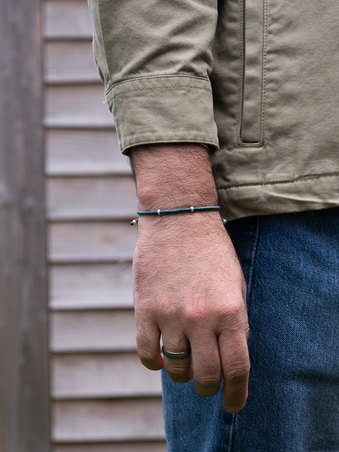 Rope bracelet for man
