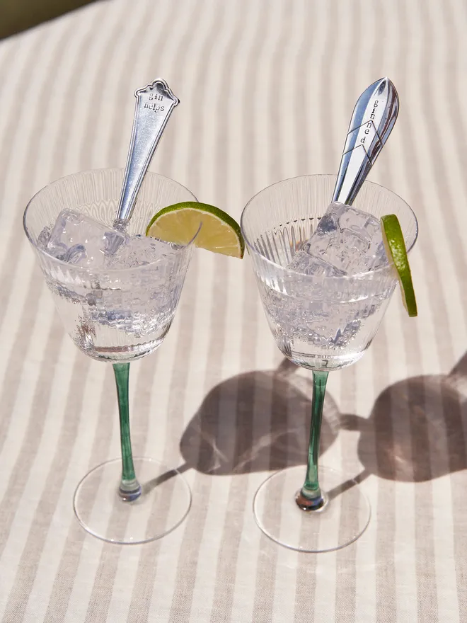 Say in Silver Selection Of Spoons Gin Stirrer