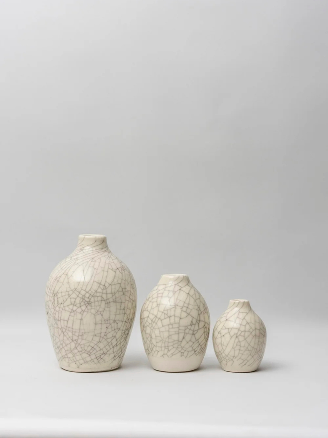 porcelain crackle vase