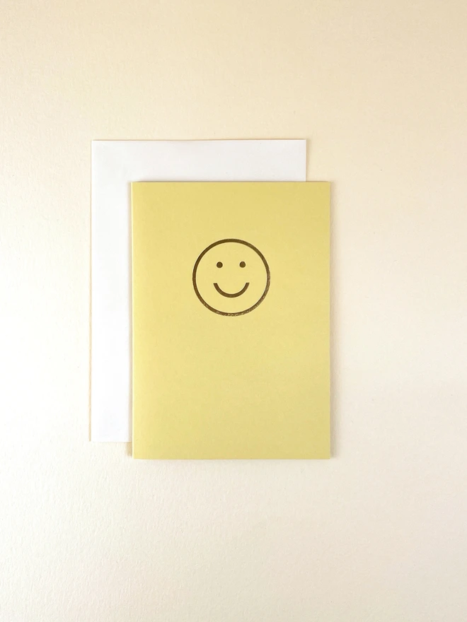 smiley birthday greetings card emoji