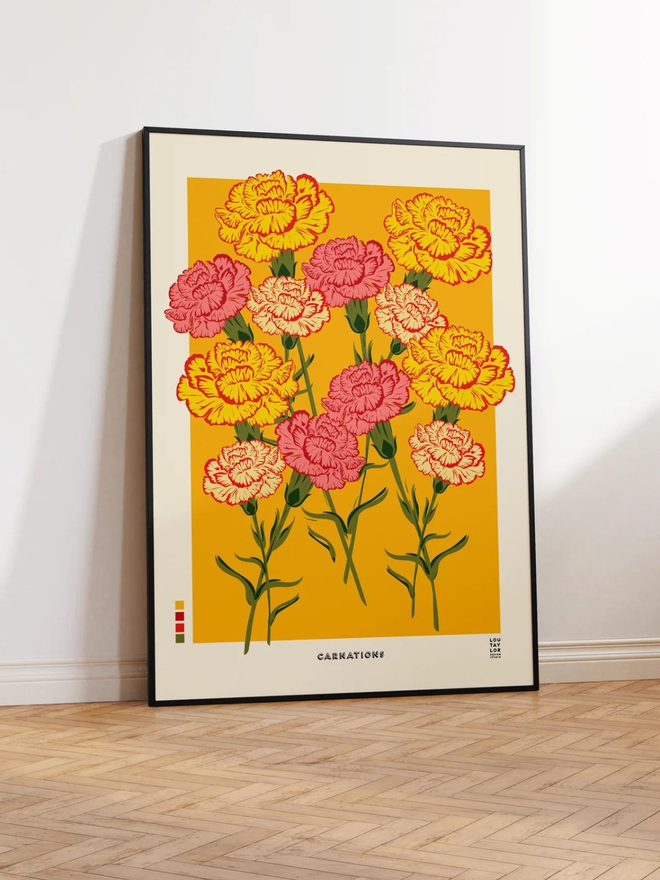 carnations Giclee print