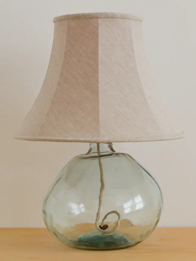 Natural Linen Empire Soft Lampshade