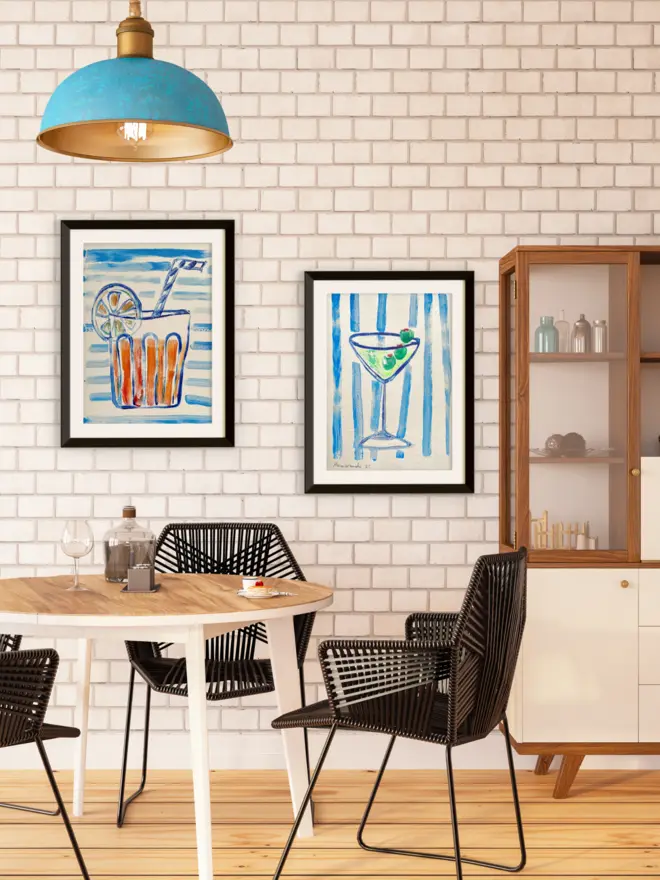 cocktail prints