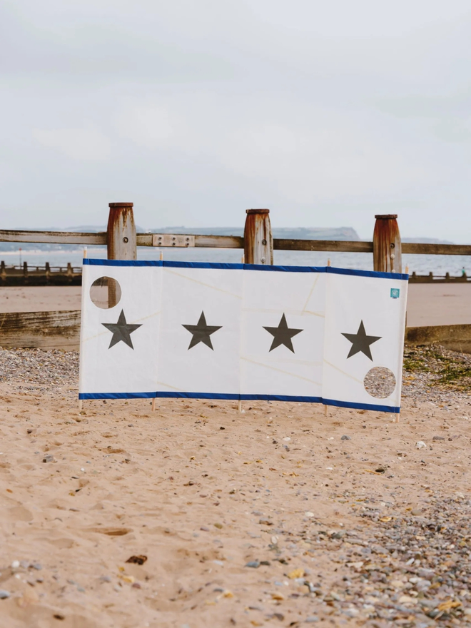 star windbreak grey blue