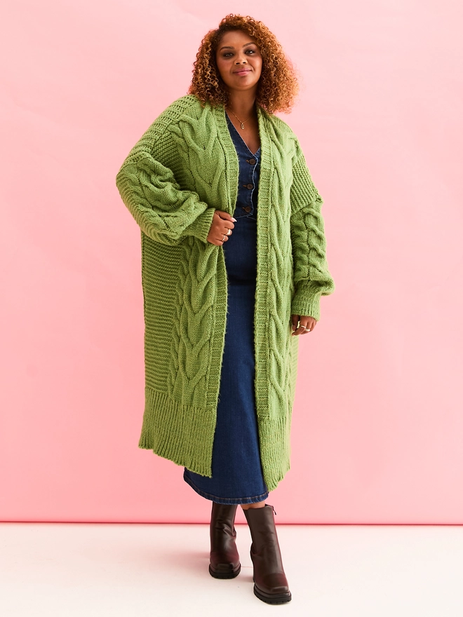 Alex Cardigan Green