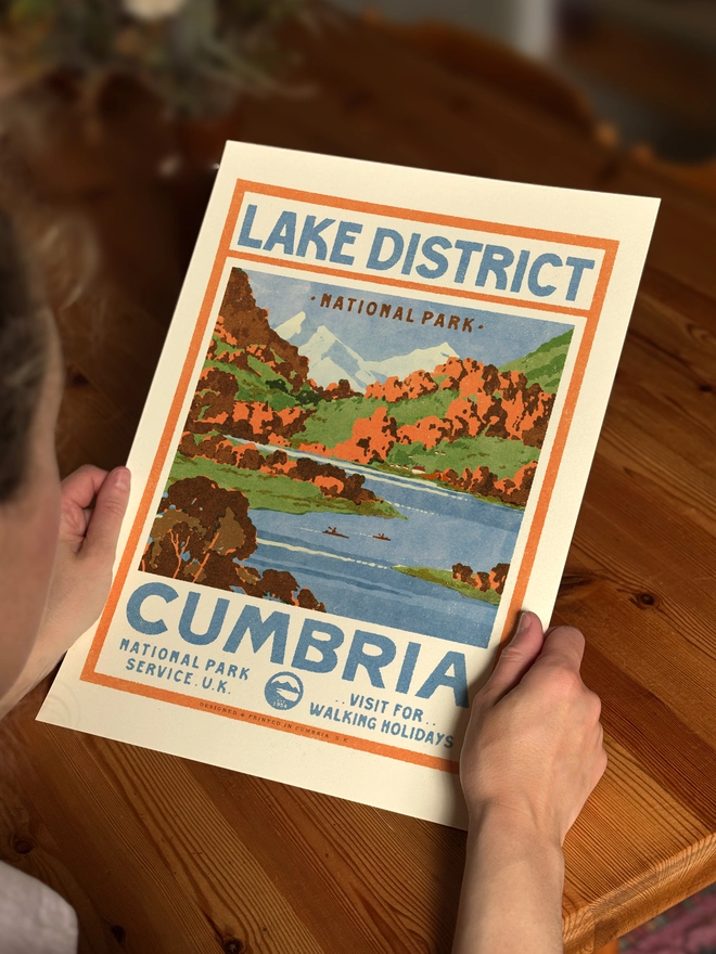 Visit the Lakes print