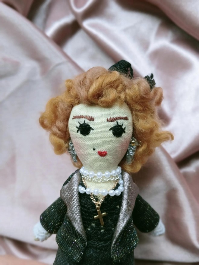 Madonna Inspired Decorative Mini Icon Doll