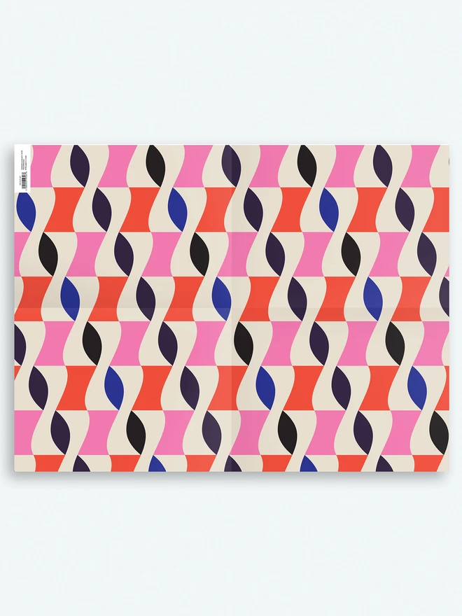 Storigraphic Graphical Print Wrapping Paper