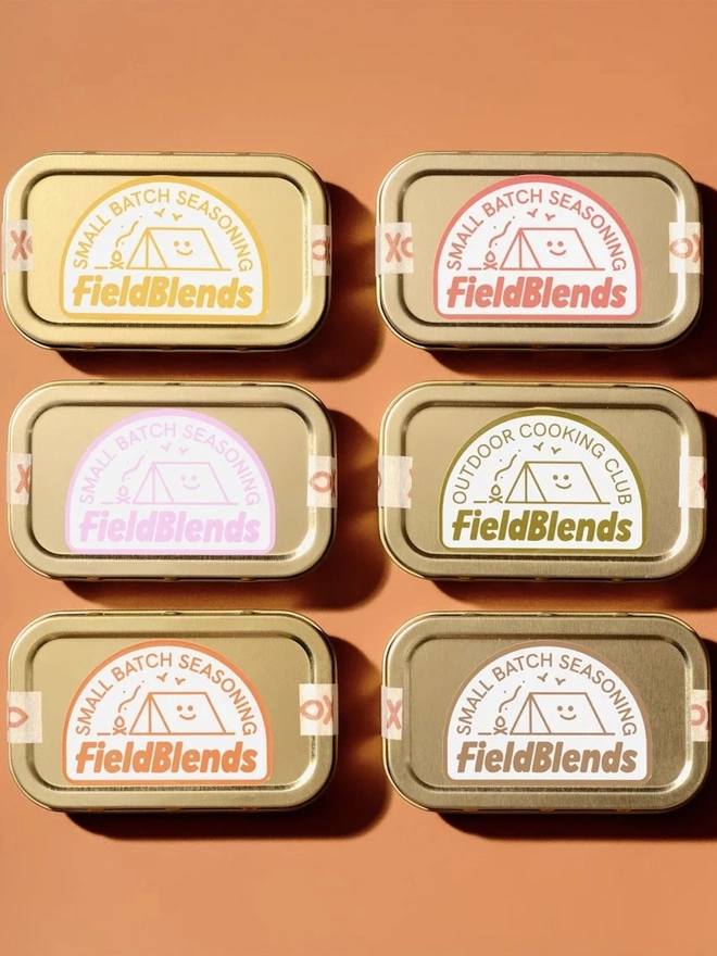 Blend Big Bundle (Pack Of 6), all tins grouped together. 