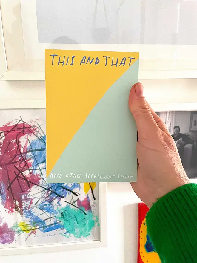 A place to list all the things in your head, relevant or not