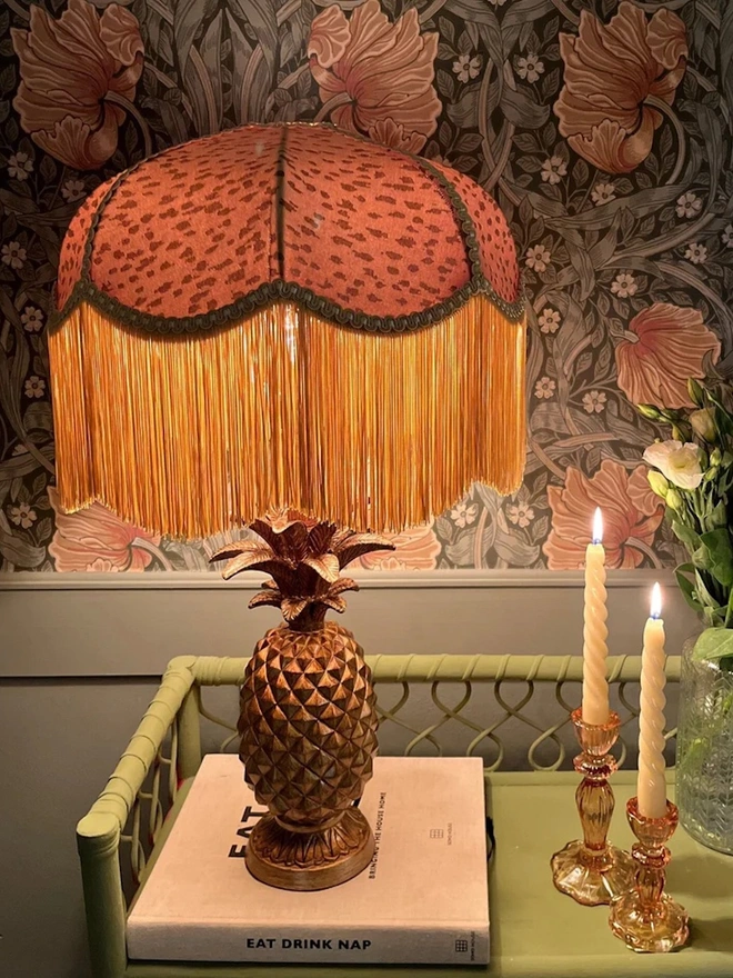 The Ritz Fringed Lampshade