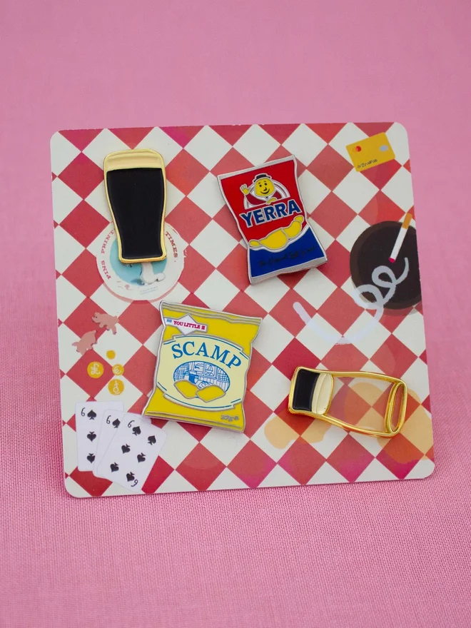 british pub pin