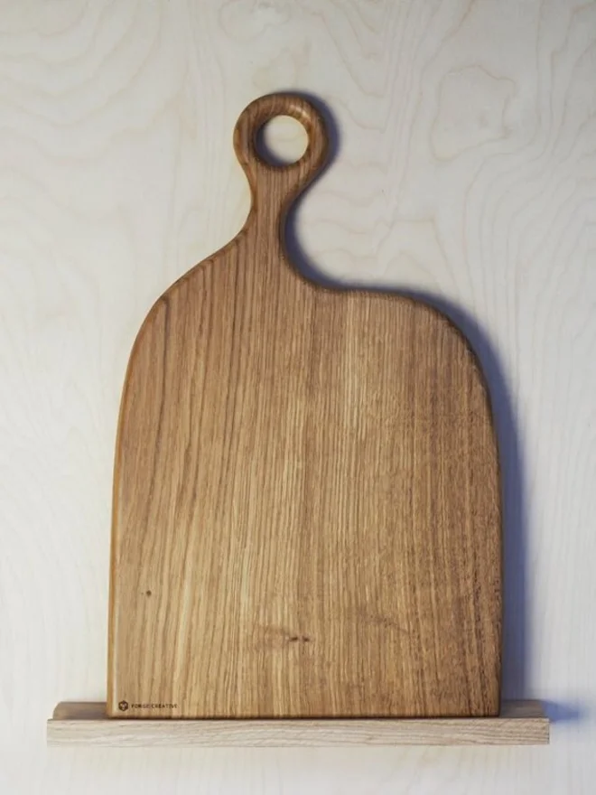 Floating Wooden Display Shelf
