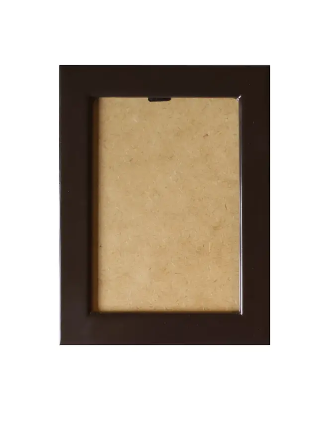 deep brown lacquered frame