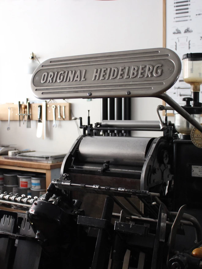 Heidelberg printing press