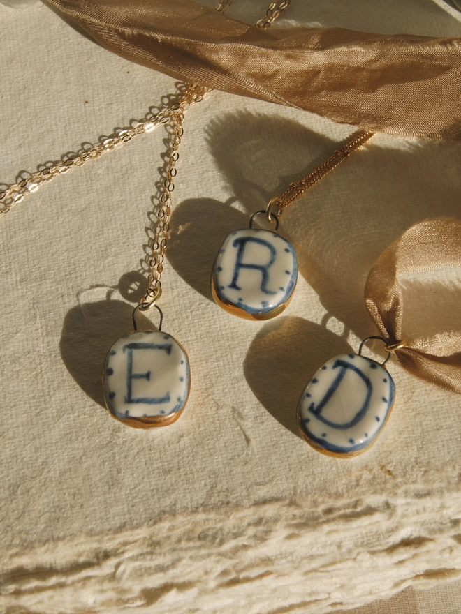 Initial Pendants Necklace