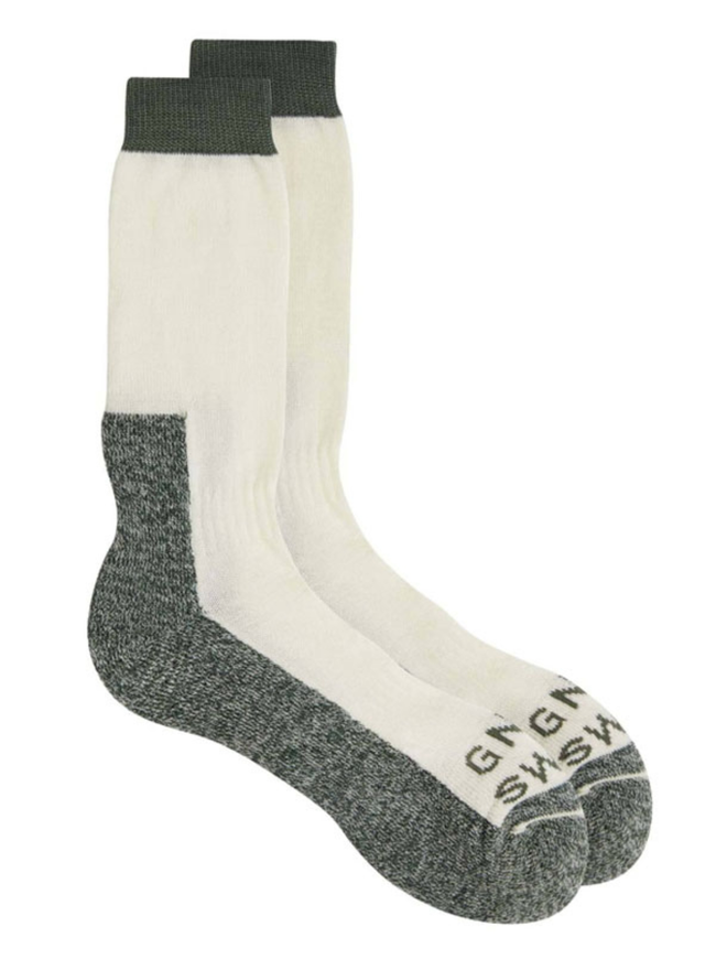 Merino waking socks ecru