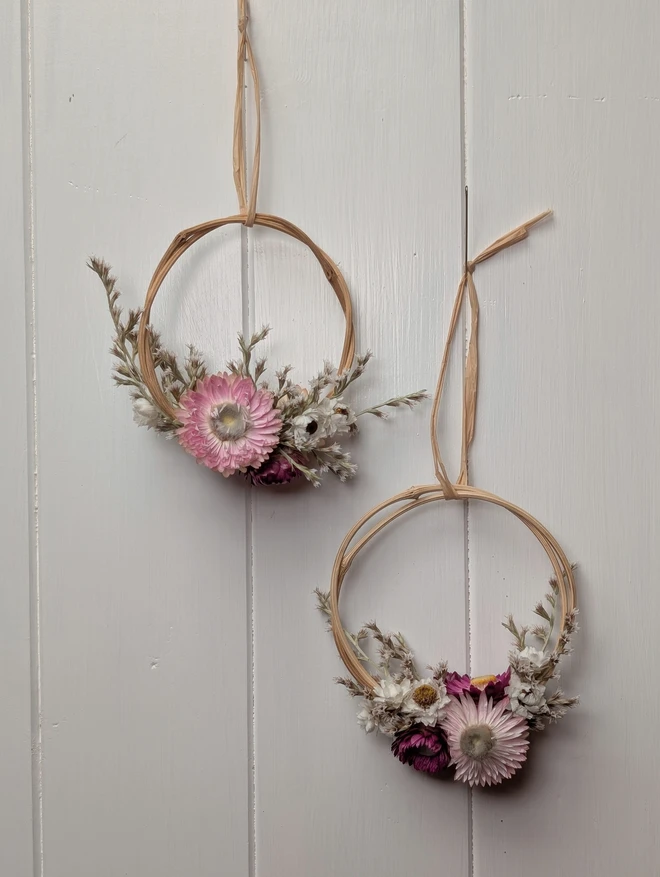 Set of 2 minii wreaths
