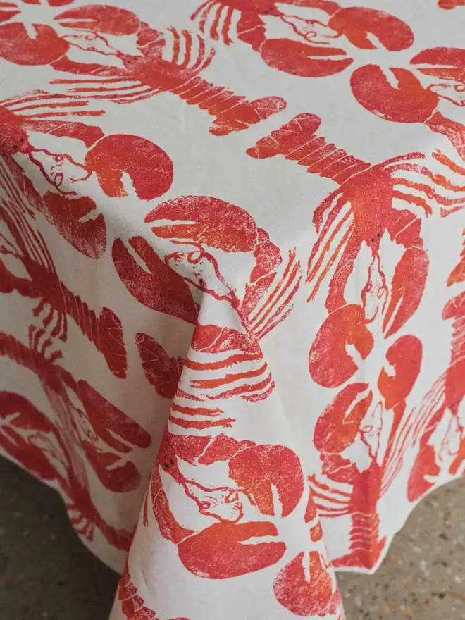 Lobster tablecloth