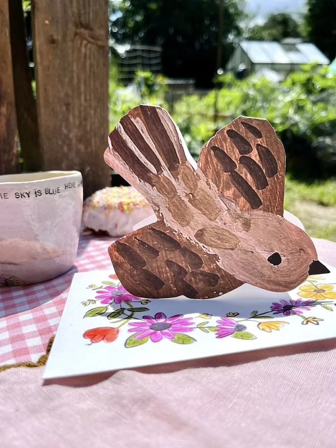 Swooping Bird Card