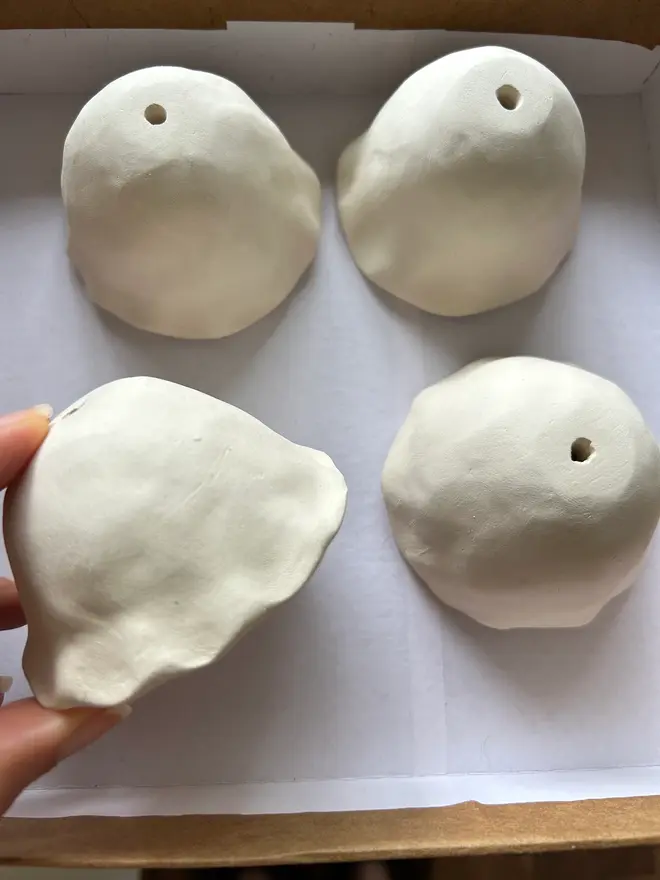 Ceramic Bells In The Making