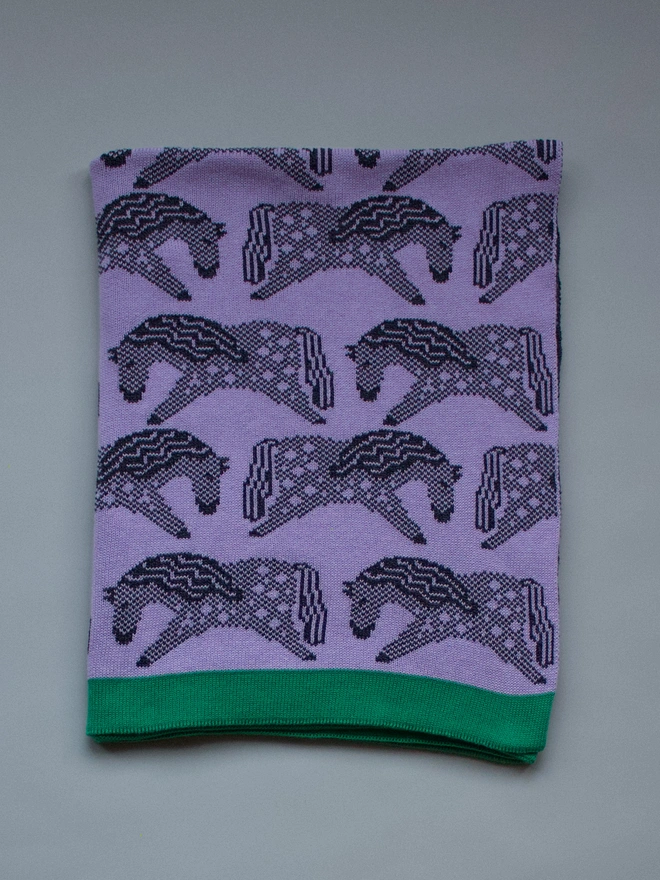 Lilac Horse Blanket