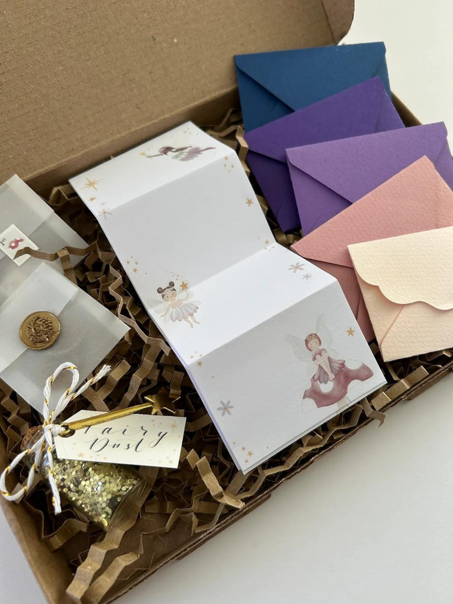 fairy letter writing kit