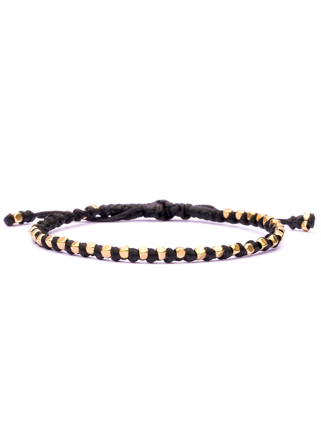 minimal brass bracelet for women