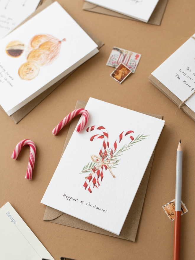 Nottingham based Illustrator Melissa Western  designs unique Christmas Cards