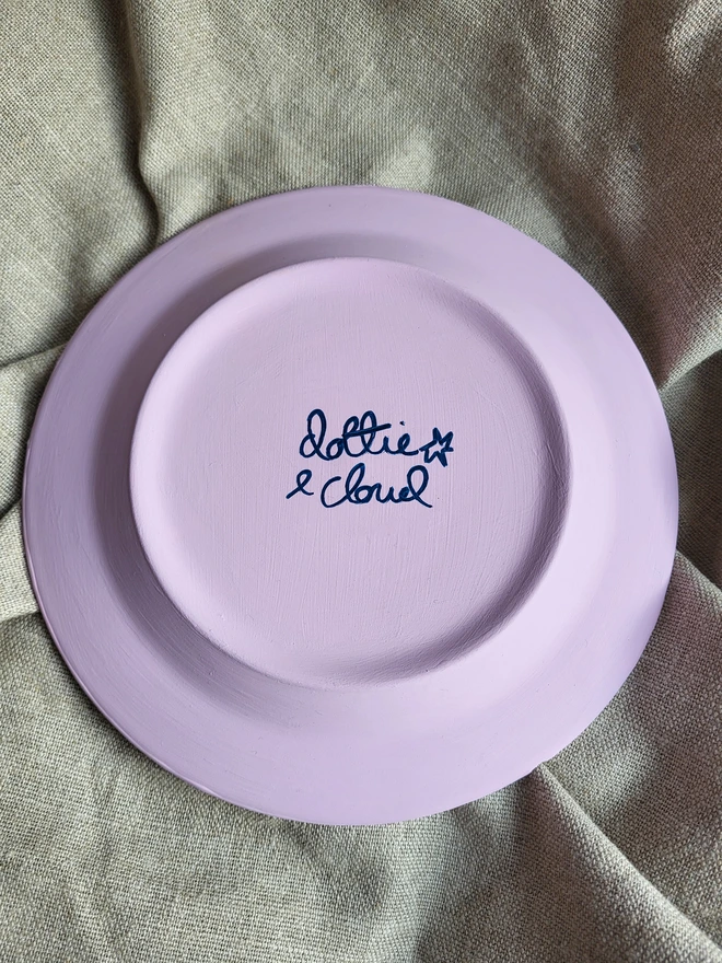 signed on the reverse