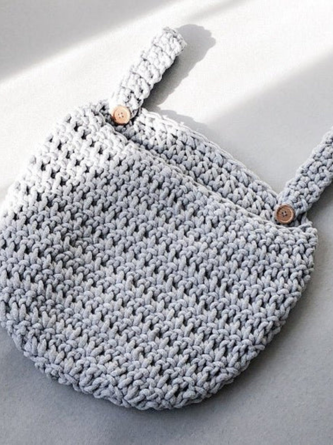 Zuri House. Large light grey nursery organiser.