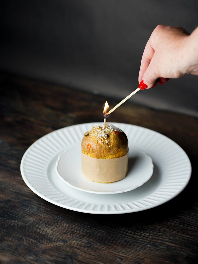 Panettone Candle