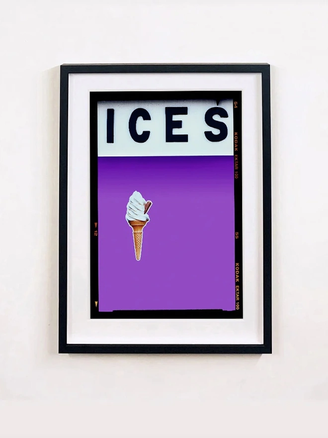 'ICES', Lilac, Bexhill on Sea, Colourful Artwork