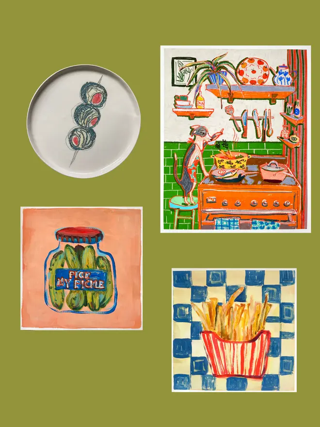 Mara Wanda kitchen art