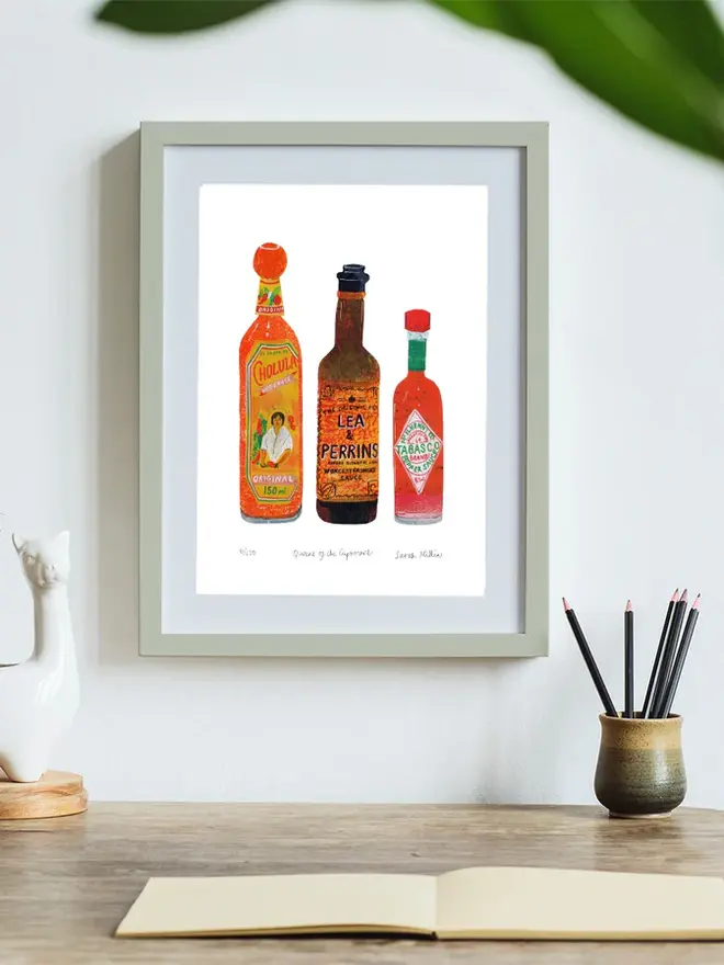 Queens Of The Cupboard Fine Art Print