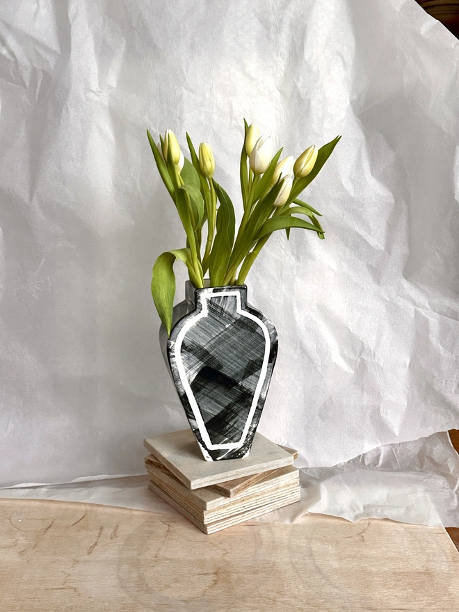 Brushstrokes vase