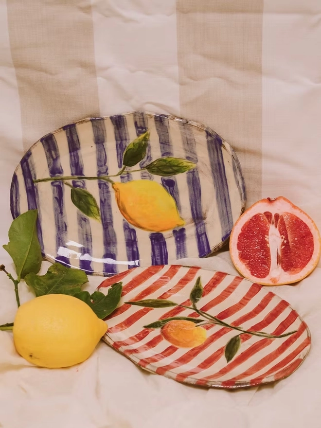 Terracotta Clementine Platter