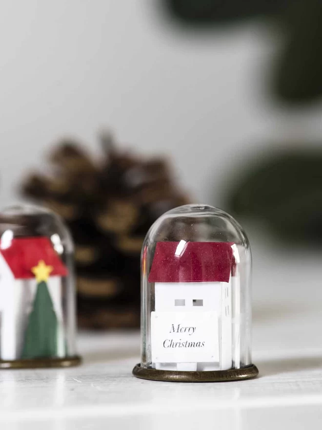 Christmas-personalised-miniature-paper-house