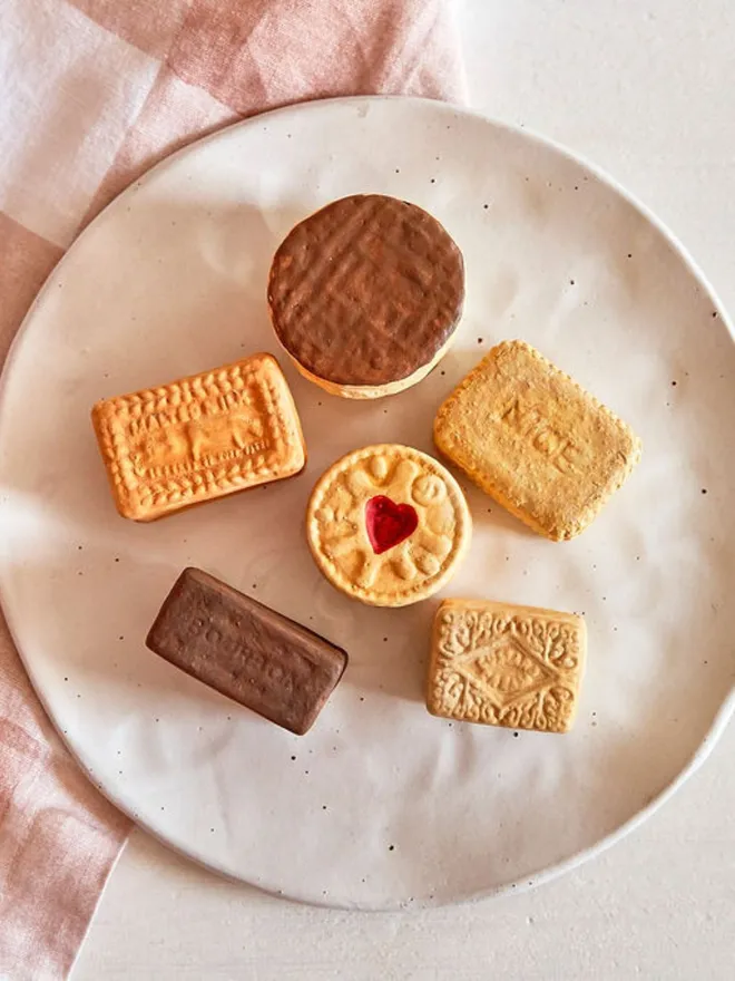 Selection of Ceramic Biscuit Trinket Boxes