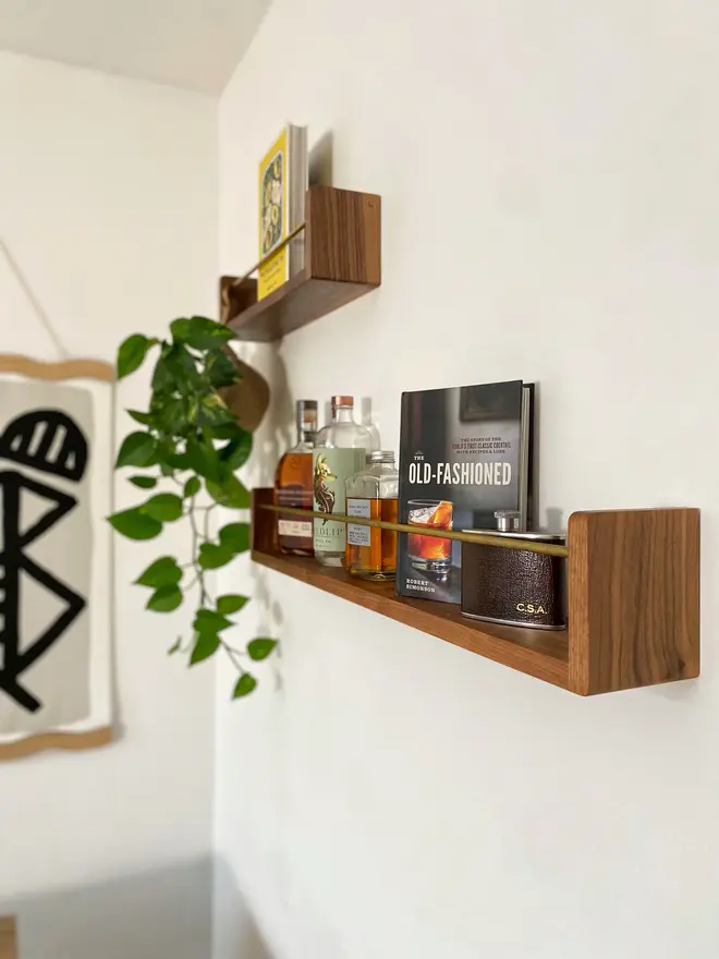 The Compound Shelf - Walnut