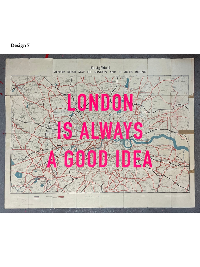 London is always a good idea print